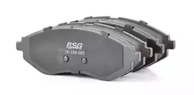 BSG 16-200-003 BSG Комплект тормозных колодок, дисковый тормоз